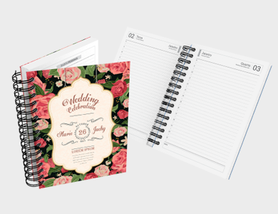 Agenda Diária A5 2025 Capa Maleável 328 Páginas 14,95x21cm (Couchê 300g Laminação Fosca) - 4x0 - 10 unid