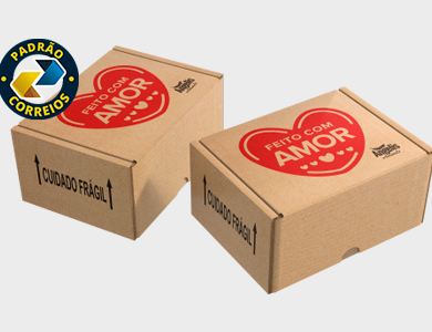 Embalagem para Correios/Ecommerce 03 Papelão 340g 16,5x13x8cm - 4x0 - 1000 unid