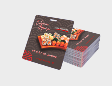 Credencial com Furo Presilha Supremo 300g Sem Verniz 9x15 cm - 4x1 - 100 unid