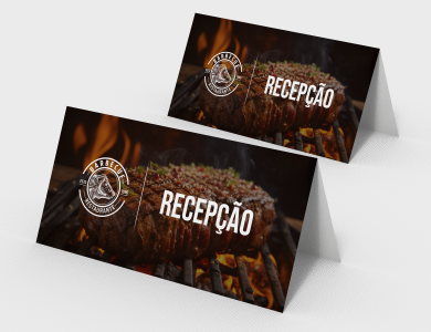 Display de Mesa Tipo A em PVC 0,5mm Cristal Frente e Verso 11,4x17,5cm - 4x0 - 10 unid