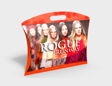 Caixa Travesseiro Grande com Alça Couchê 300g Sem Verniz 32x7x26,9 cm - 4x0 - 1000 unid