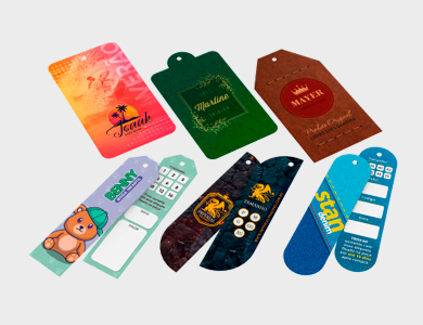 Tag Especial Couchê 300g Laminação Fosca 8,8x4,8cm - 4x4 - 500 unid